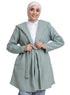 Mint Feather Jacket - Khotwh